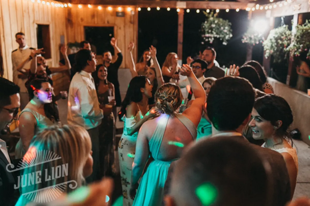 wedding reception dance bride groom dj